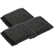 Scrubbing Sponges, Set of 3, ÉPONGES EN INOX, 10 x 9 cm, Black Scrubbing Sponges, Set of 3, ÉPONGES EN INOX, 10 x 9 cm, Black