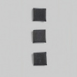 Scrubbing Sponges, Set of 3, ÉPONGES EN INOX, 10 x 9 cm, Black Scrubbing Sponges, Set of 3, ÉPONGES EN INOX, 10 x 9 cm, Black