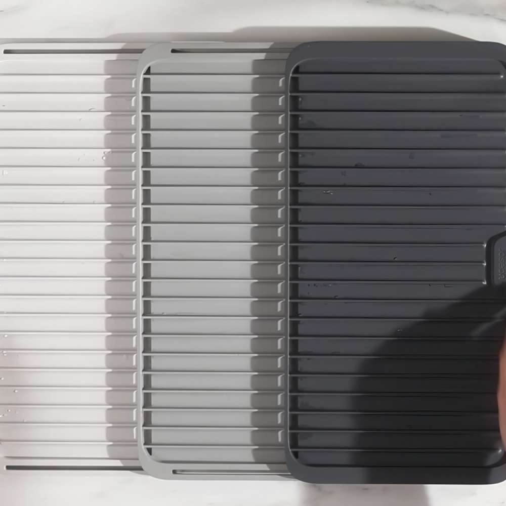 Expandable Draining Board, TIER, Joseph Joseph, Grey in the group Storage / Kitchen storage / Dish racks and sink accessories at SmartaSaker.se (40468)