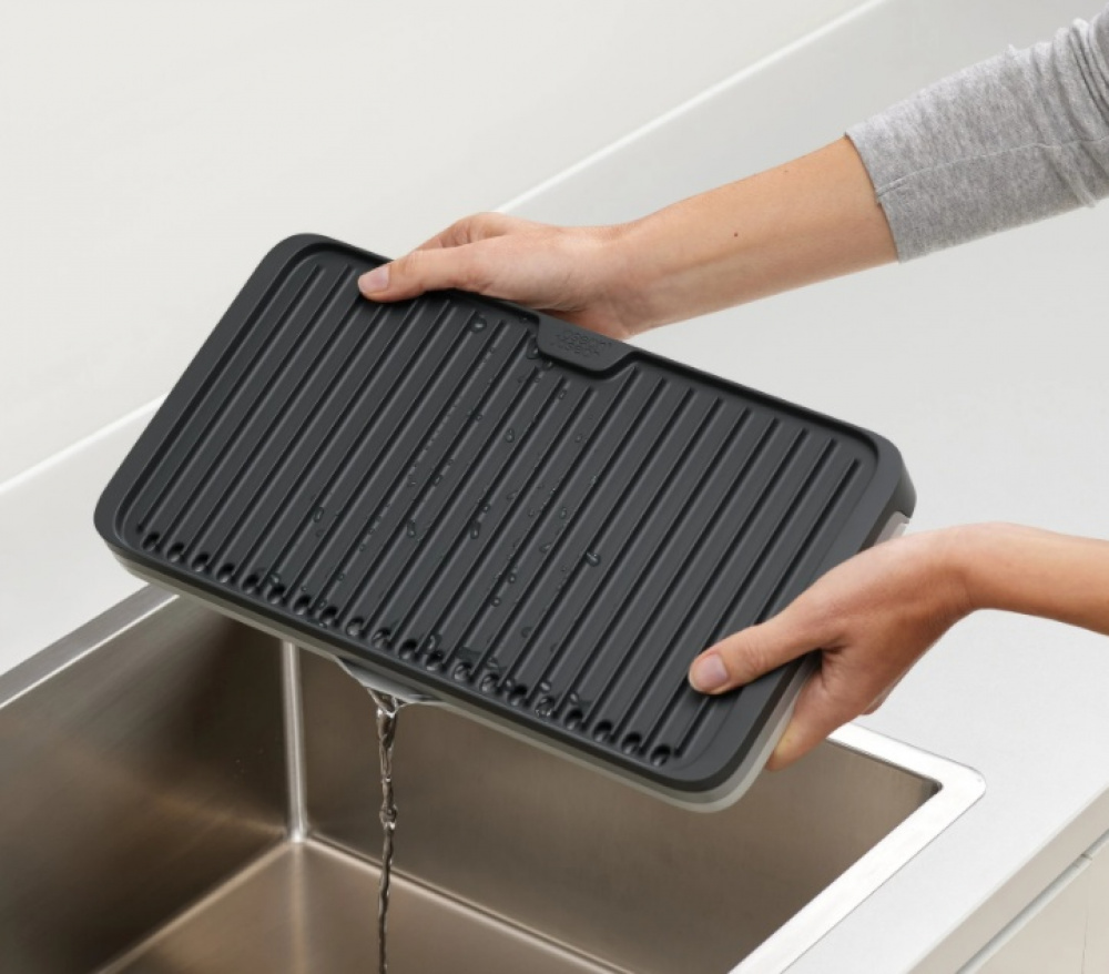 Expandable Draining Board, TIER, Joseph Joseph, Grey in the group Storage / Kitchen storage / Dish racks and sink accessories at SmartaSaker.se (40468)