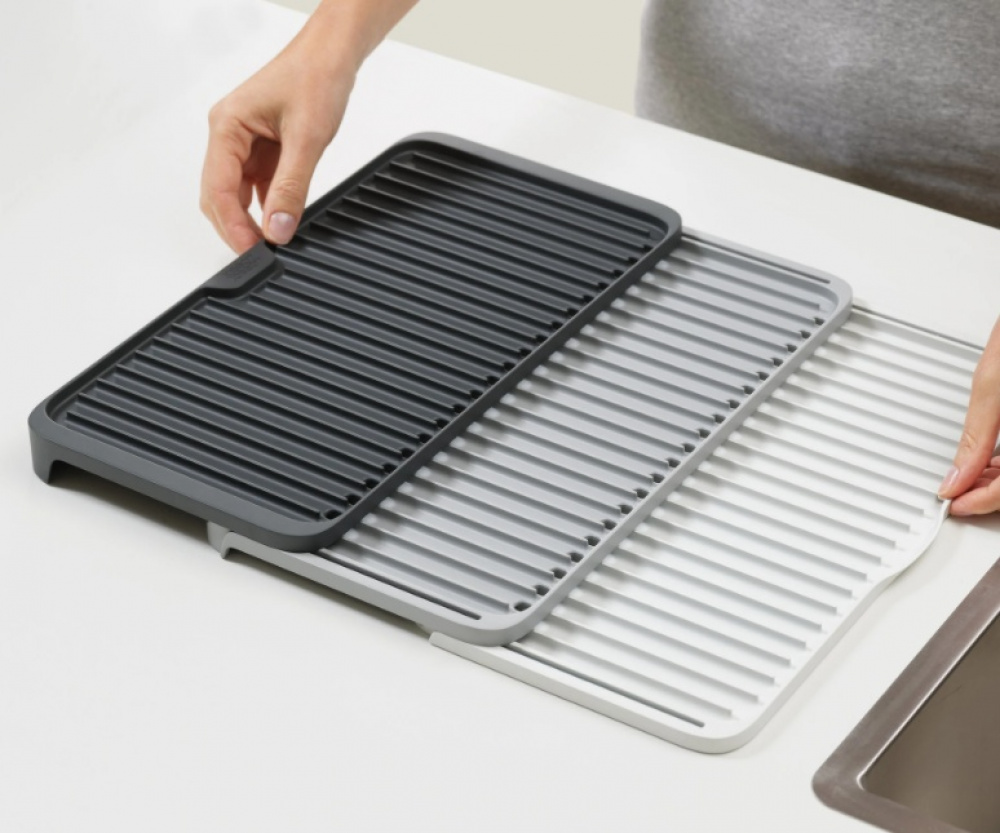 Expandable Draining Board, TIER, Joseph Joseph, Grey in the group Storage / Kitchen storage / Dish racks and sink accessories at SmartaSaker.se (40468)