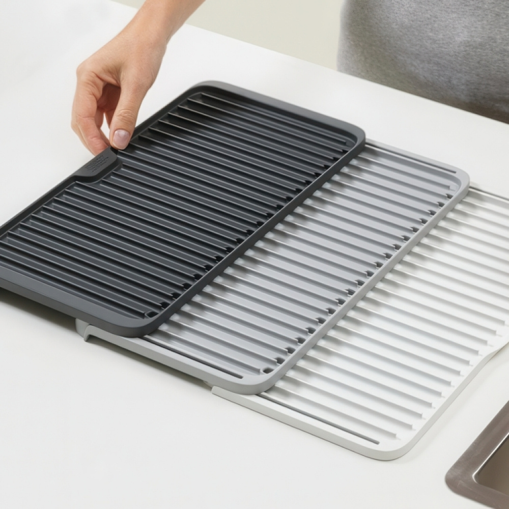 Expandable Draining Board, TIER, Joseph Joseph, Grey in the group Storage / Kitchen storage / Dish racks and sink accessories at SmartaSaker.se (40468)