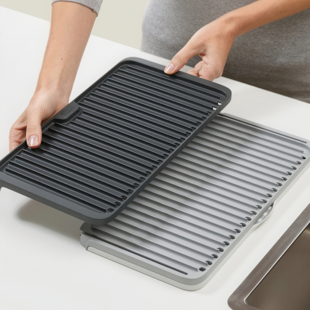 Expandable Draining Board, TIER, Joseph Joseph, Grey in the group Storage / Kitchen storage / Dish racks and sink accessories at SmartaSaker.se (40468)