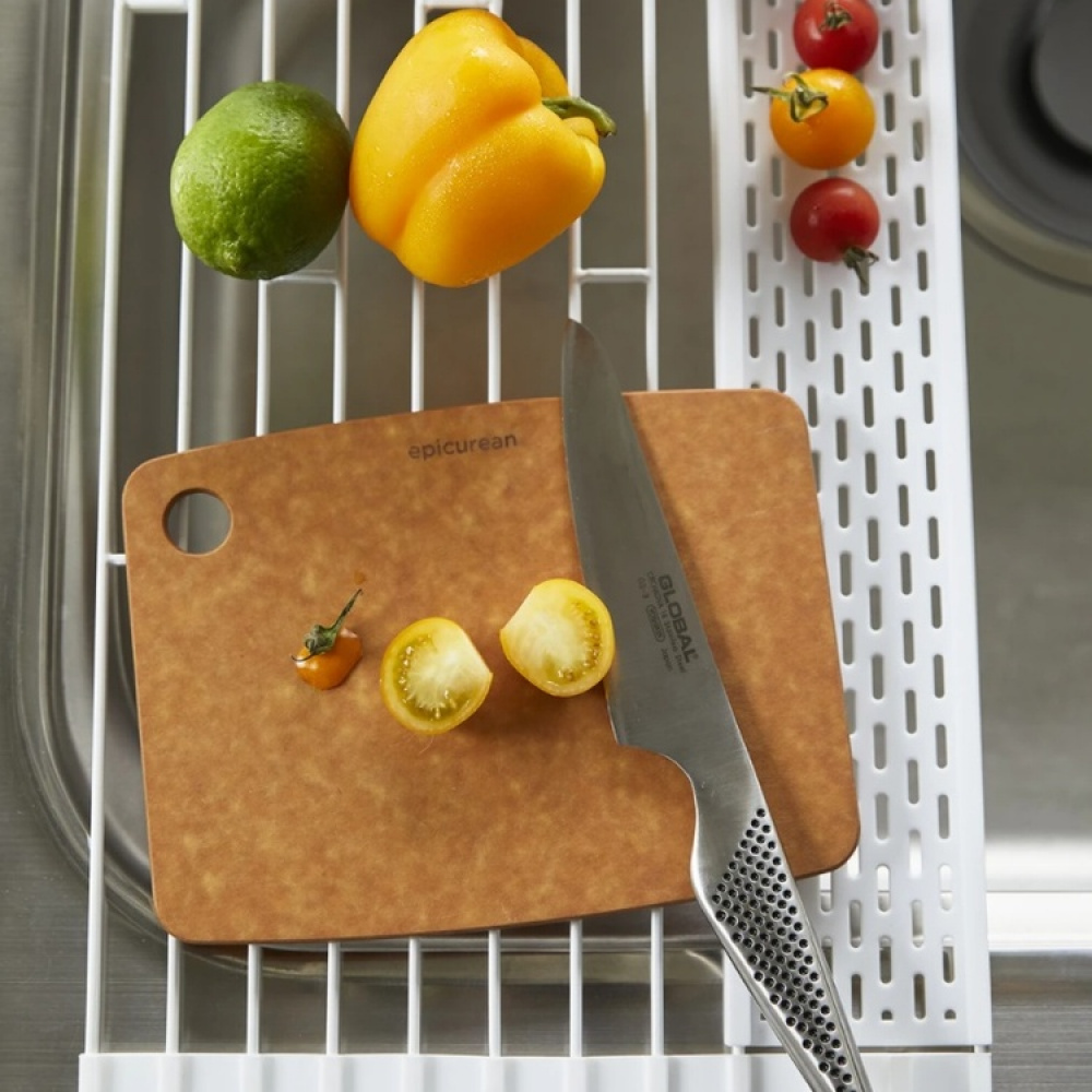 Draining Mat, TOWER FOLDABLE DRAINER, 42 x 26 x H 0,8 cm, Yamazaki, White in the group Storage / Kitchen storage at SmartaSaker.se (40470)