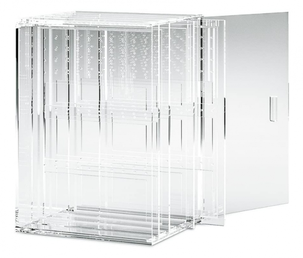 Display för 120 par örhängen, ARTEAGA LARGE BOX, 14 x15,5 x H 23,5 cm, Klar in the group Storage / Bedroom storage / Jewelry storage at SmartaSaker.se (40471)