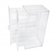 Holder for 32 earrrings, ARTEAGA DISPLAY STAND, 9,3 x 13 x H 24 cm , Clear Holder for 32 earrrings, ARTEAGA DISPLAY STAND, 9,3 x 13 x H 24 cm , Clear