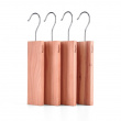 Cederwood fragrance blocks, Set of 4, LARGE HANG UPS, 4,5 x H 24 cm, Nature Cederwood fragrance blocks, Set of 4, LARGE HANG UPS, 4,5 x H 24 cm, Nature