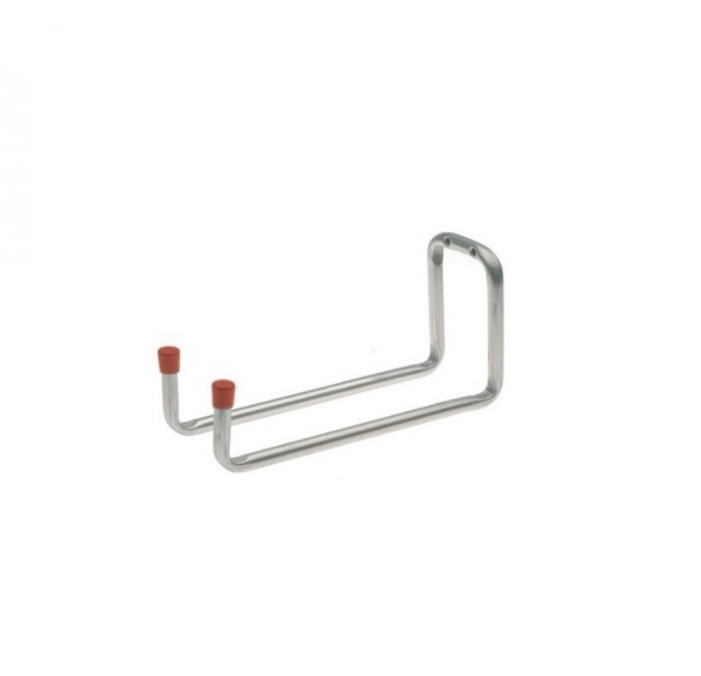 Utility hook, bent, 17cm, HABO 8528, Silver/ Red in the group Storage / Storage room and garage / Utensil holders at SmartaSaker.se (40480)