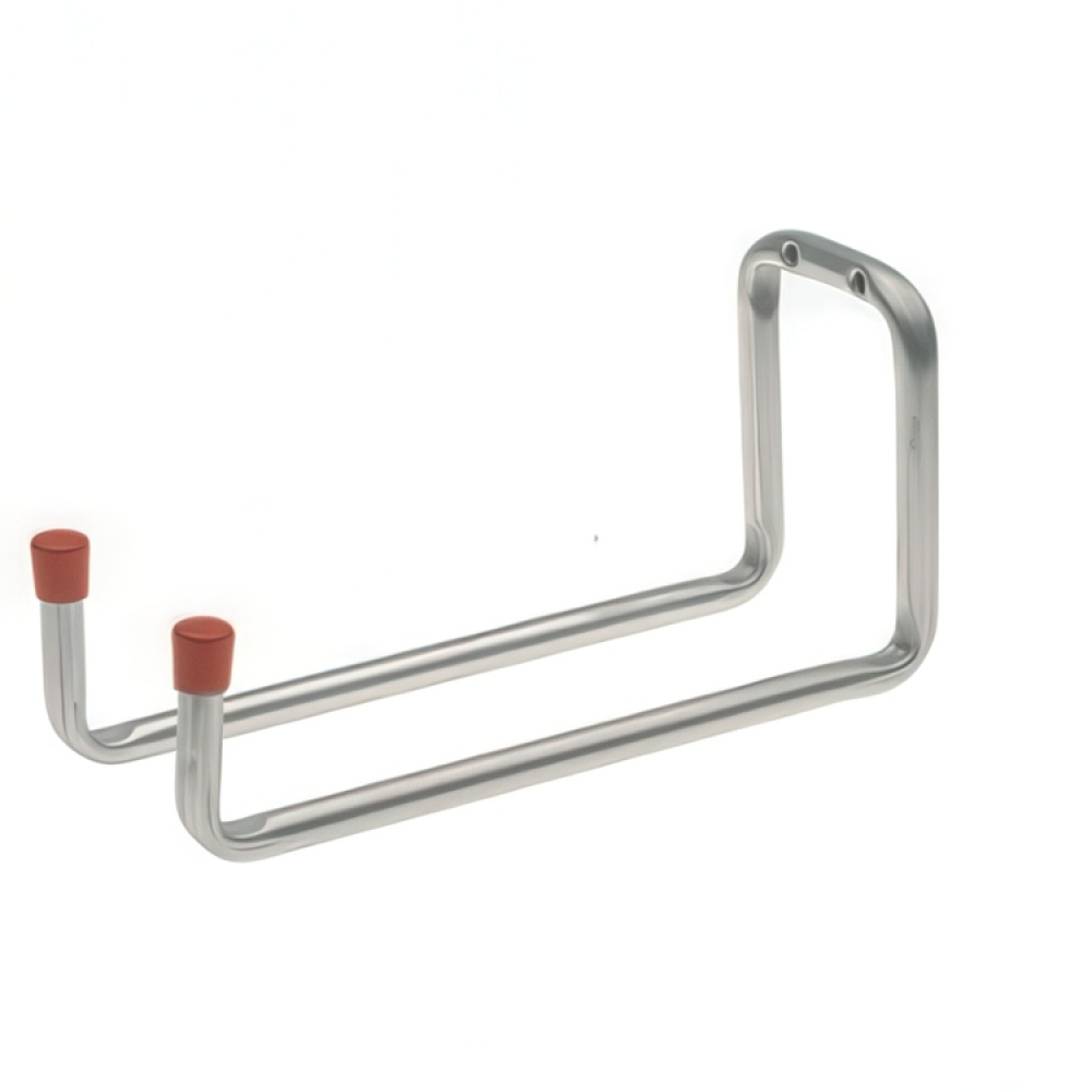 Utility hook, bent, 25cm, HABO 8529, Silver / Red in the group Storage / Storage room and garage / Utensil holders at SmartaSaker.se (40481)