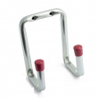 Utility hook, bent, 7cm, HABO 8527, Silver / Red Utility hook, bent, 7cm, HABO 8527, Silver / Red
