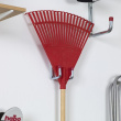 Utility hook, bent, 7cm, HABO 8527, Silver / Red Utility hook, bent, 7cm, HABO 8527, Silver / Red