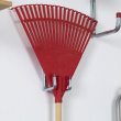 Utility hook, bent, 7cm, HABO 8527, Silver / Red Utility hook, bent, 7cm, HABO 8527, Silver / Red