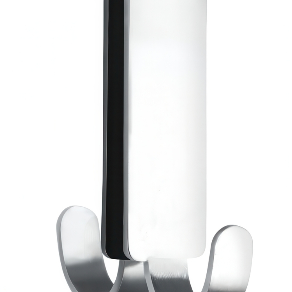 Double hook for shower walls, 8 mm, VIESTE, Matt Stainless Steel in the group Storage / Bathroom storage at SmartaSaker.se (40488)