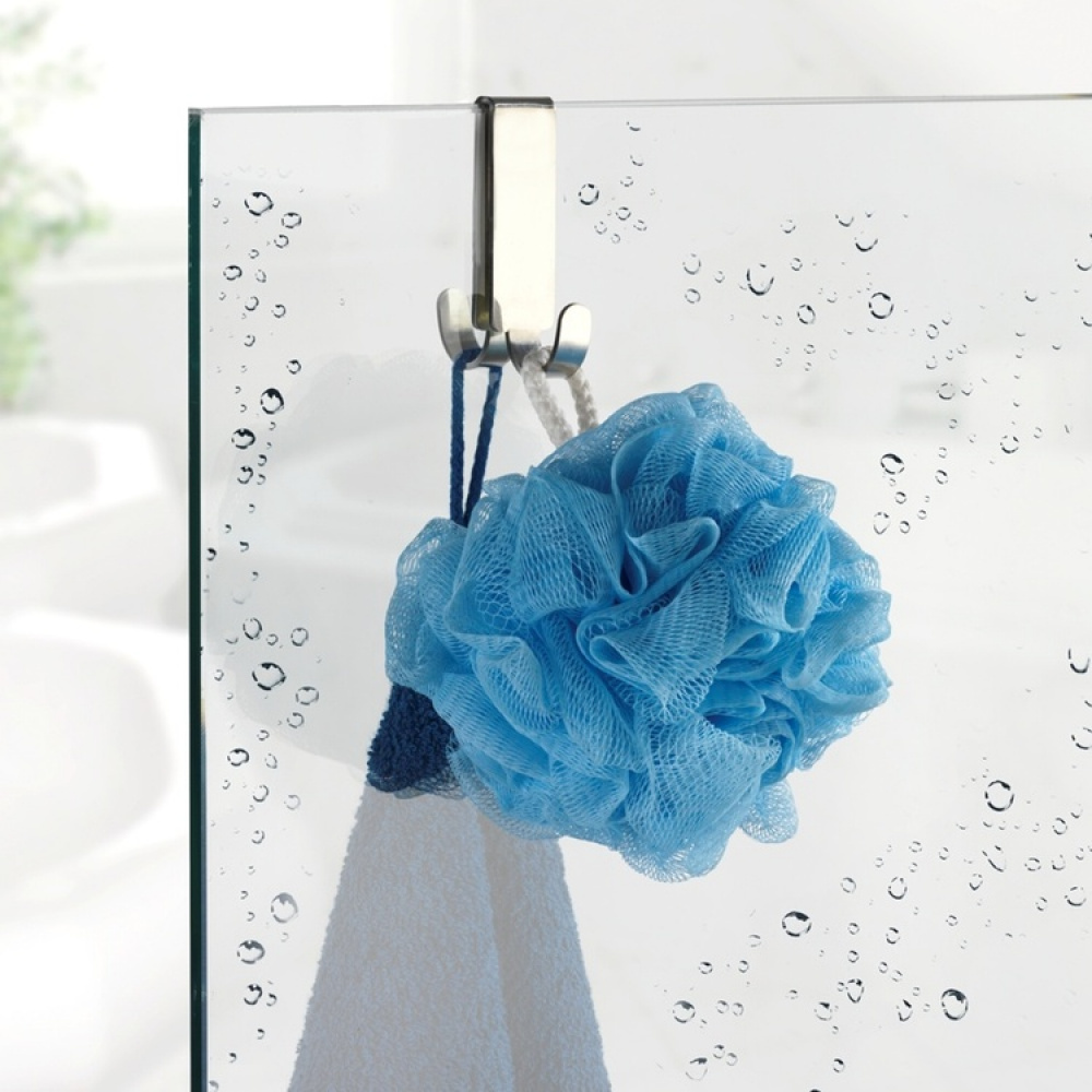 Double hook for shower walls, 8 mm, VIESTE, Matt Stainless Steel in the group Storage / Bathroom storage at SmartaSaker.se (40488)