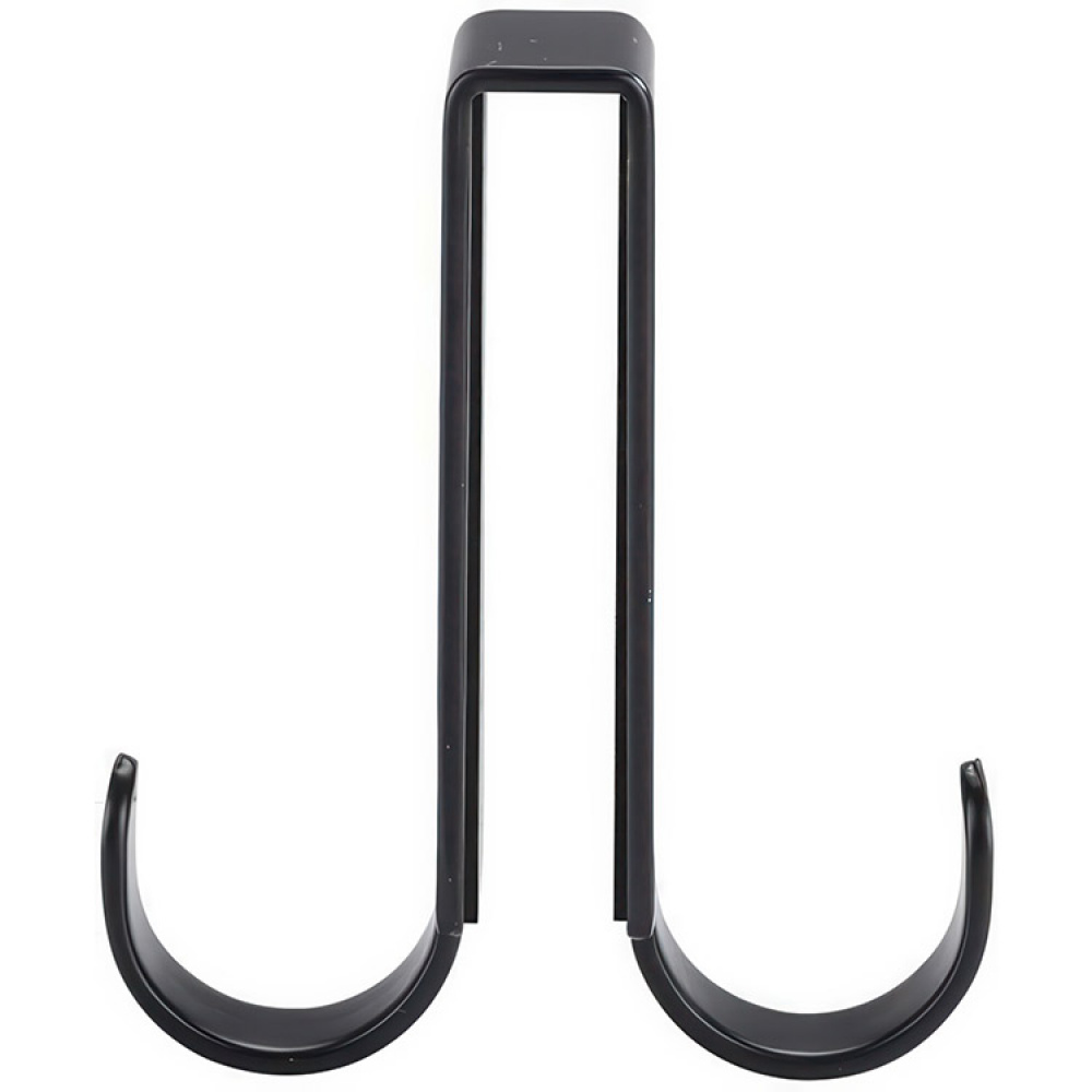 Double hook for shower walls, 8 mm, VIESTE, Black in the group Storage / Bathroom storage at SmartaSaker.se (40490)