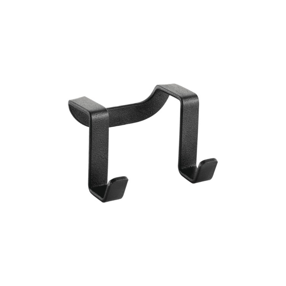 Double Hook in metal, Over cabinet door, ORIGIN LAVA, Black in the group Storage / Bedroom storage / Over door hooks at SmartaSaker.se (40494)