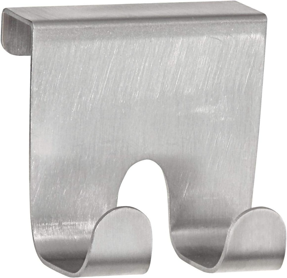 Double Hook for door, Metal, FORMA OTC, Silver in the group Storage / Kitchen storage / Kitchen cabinet organizers / Hooks at SmartaSaker.se (40495)