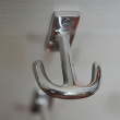 Double hook for hat shelf, ANCHOR, Exmez, Aluminum Double hook for hat shelf, ANCHOR, Exmez, Aluminum