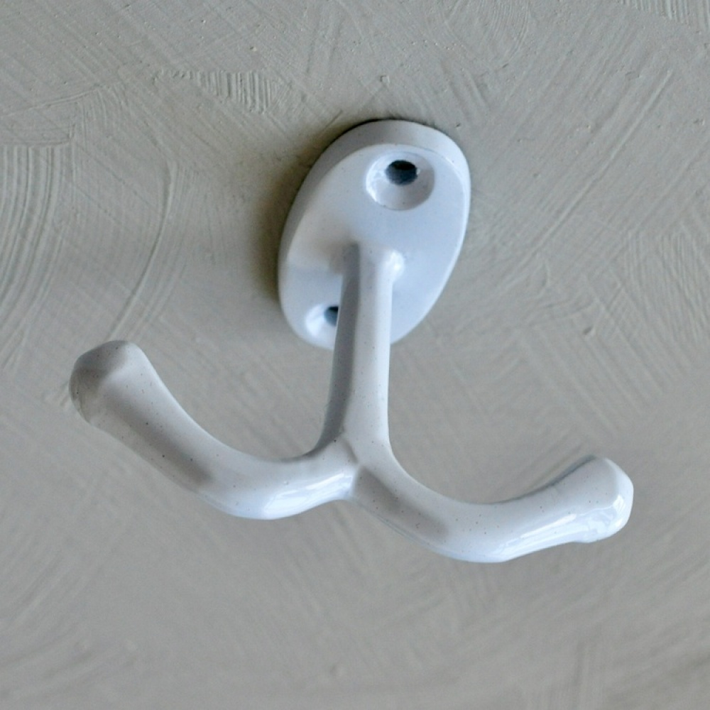 Double hook for hat shelf, CLASSIC, Exmez in the group Storage / Hallway storage / Hooks and hangers at SmartaSaker.se (40498)