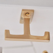 Double hook for hat shelf, STRAIGHT, Exmez