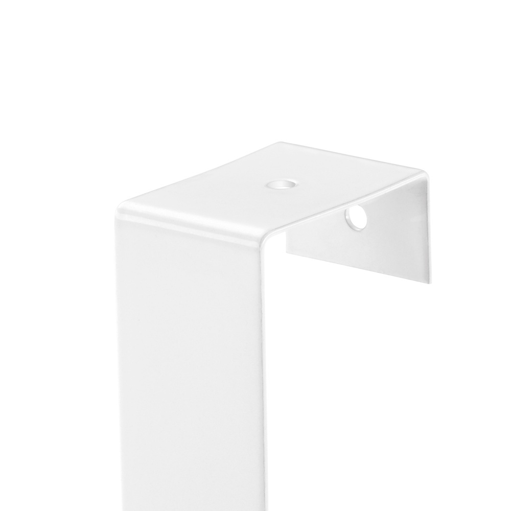 Double hook over door, Metal, GANCHO DOBLE, 3 x 4 x H 18 cm, White in the group Storage / Bedroom storage / Over door hooks at SmartaSaker.se (40500)