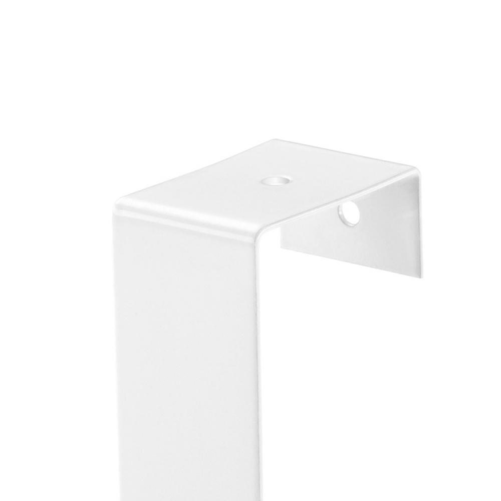 Double hook over door, Metal, GANCHO DOBLE, 3 x 4 x H 18 cm, White in the group Storage / Bedroom storage / Over door hooks at SmartaSaker.se (40500)