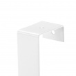 Double hook over door, Metal, GANCHO DOBLE, 3 x 4 x H 18 cm, White Double hook over door, Metal, GANCHO DOBLE, 3 x 4 x H 18 cm, White