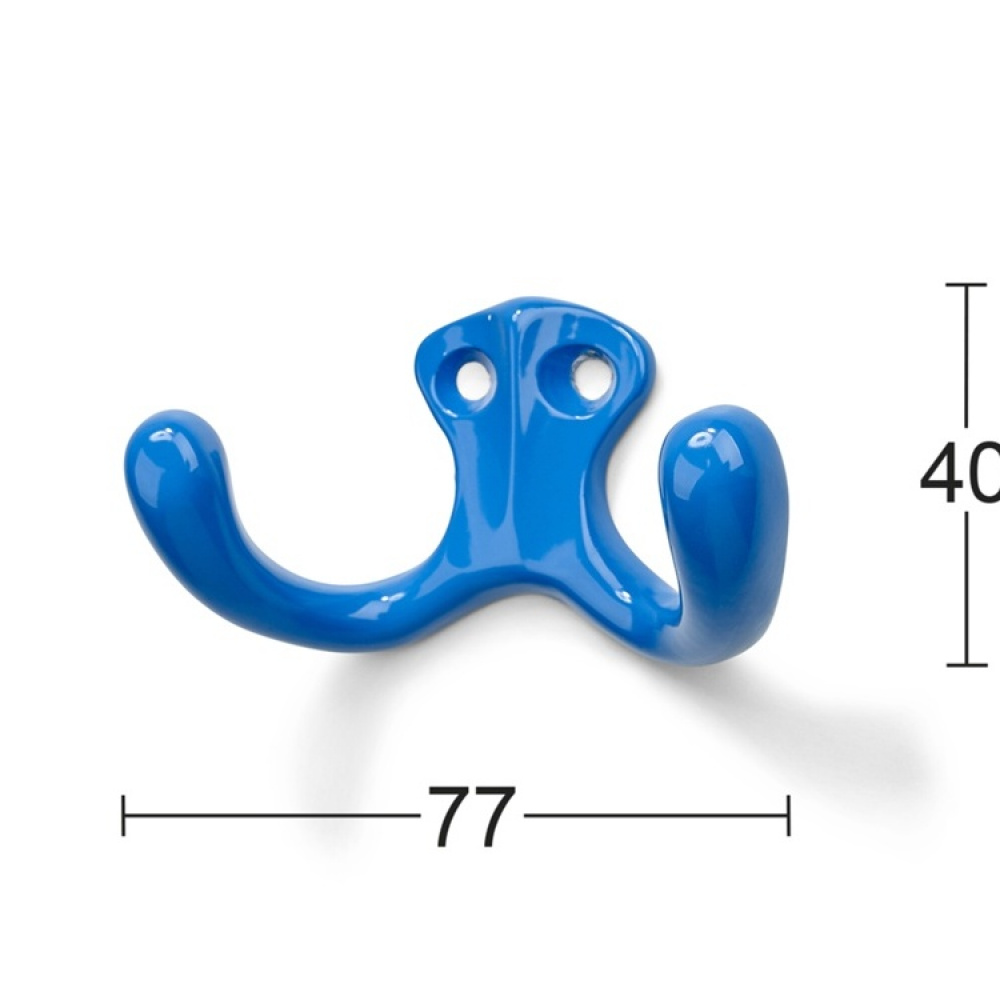 Hooks, MY, Set of 3, Blue in the group Storage / Hallway storage / Hooks and hangers at SmartaSaker.se (40510)