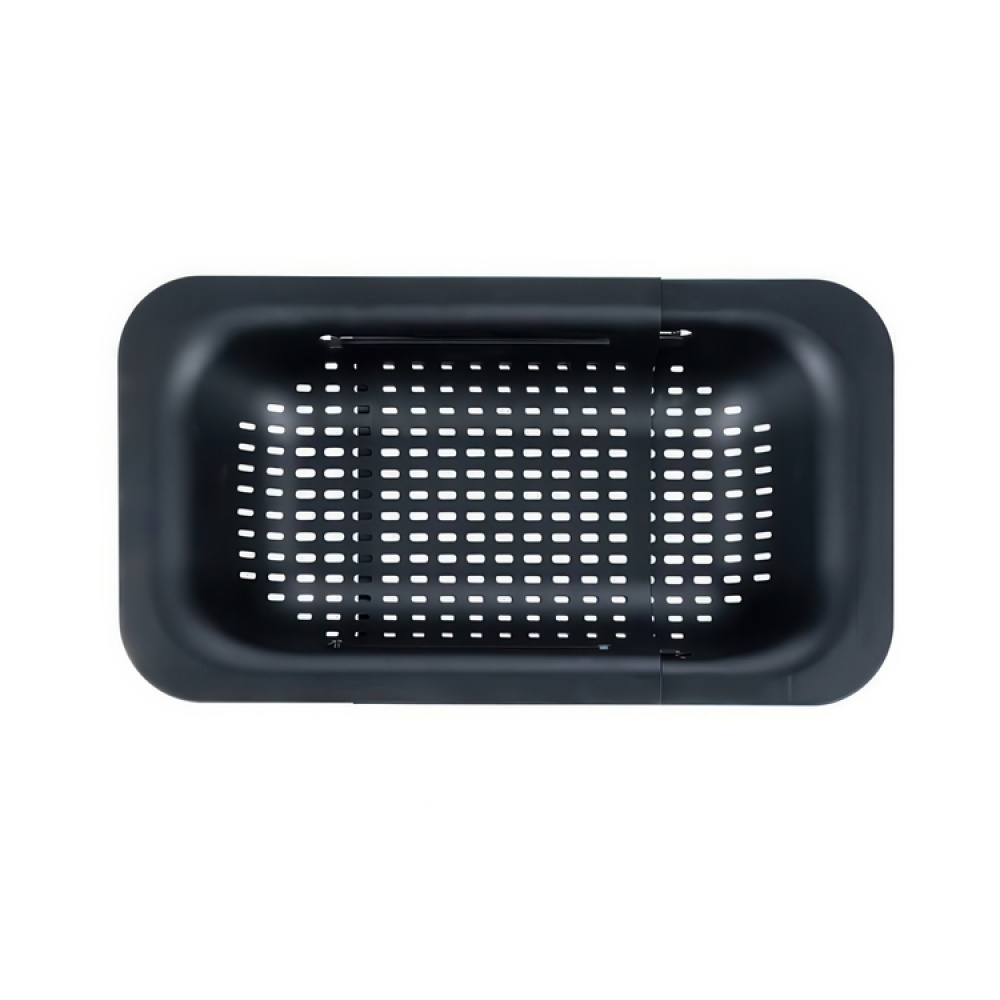 Colander , Over Sink, OUTDOOR COLANDER, 36,5 ~ 50 x 20x H 7 cm, Black in the group Storage at SmartaSaker.se (40514)