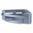 Shower Corner Bin, UMBRA FLEX ADHESIVE, 19 x 30 x H 8 cm