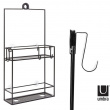Shower basket in metal,  Shower basket in metal,