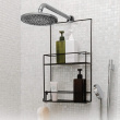 Shower basket in metal,  Shower basket in metal,