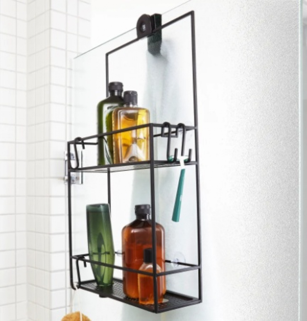 Shower basket in metal, 