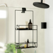 Shower basket in metal,  Shower basket in metal,