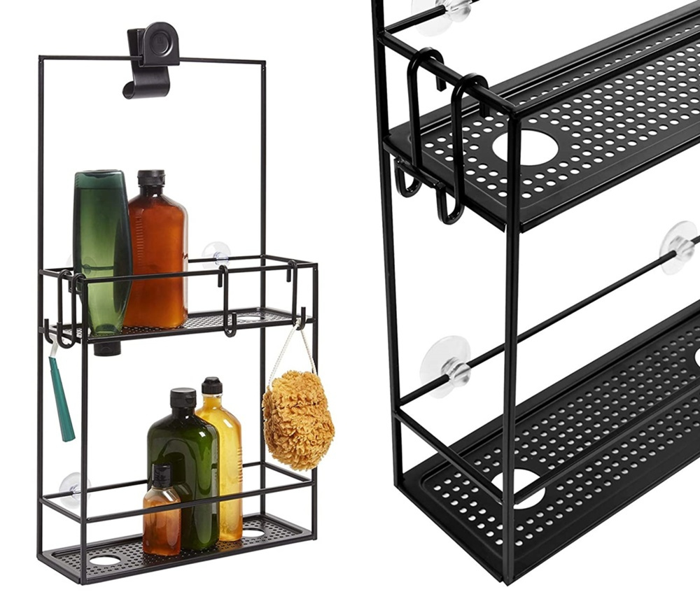 Shower basket in metal, 