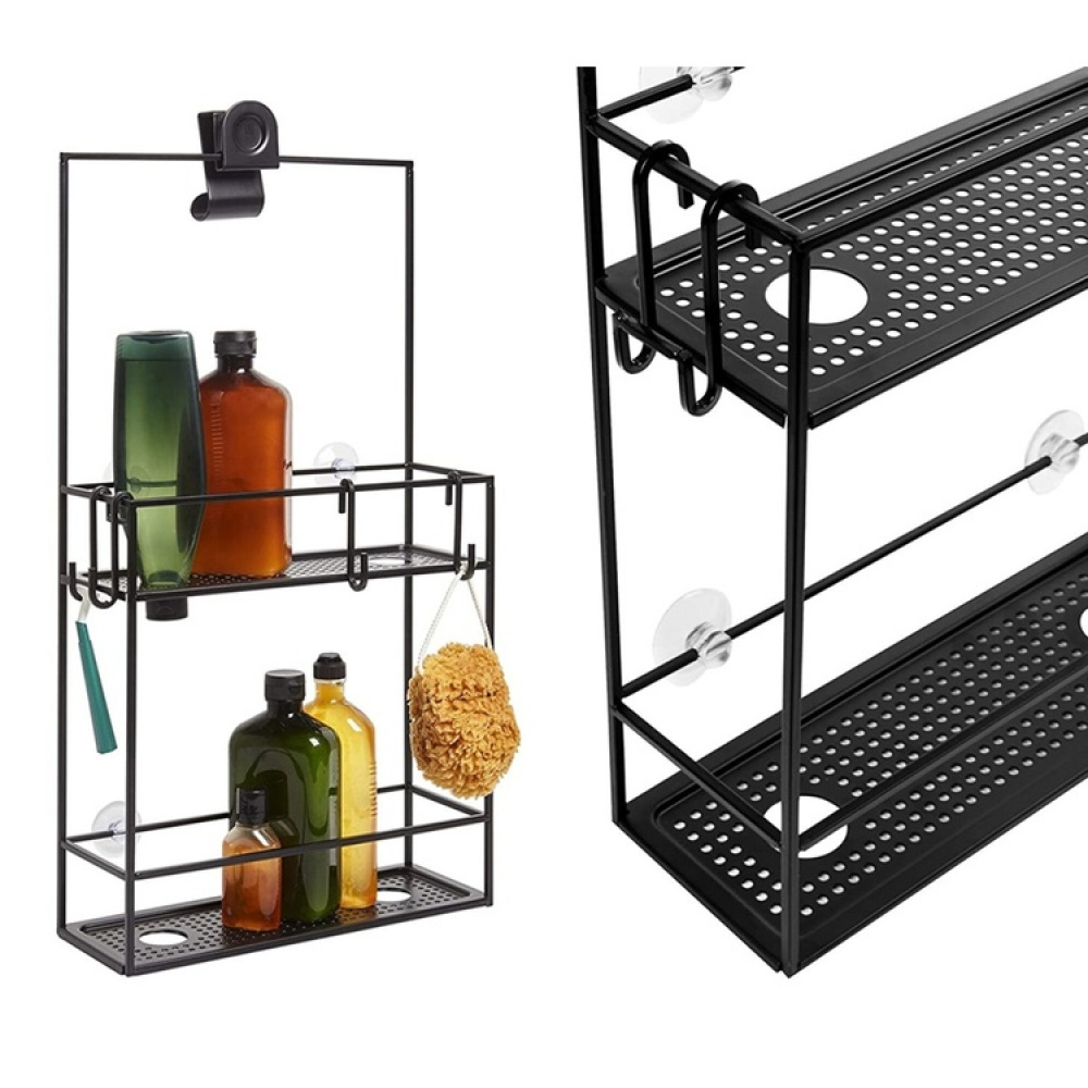 Shower basket in metal,
