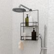 Shower basket in metal,  Shower basket in metal,
