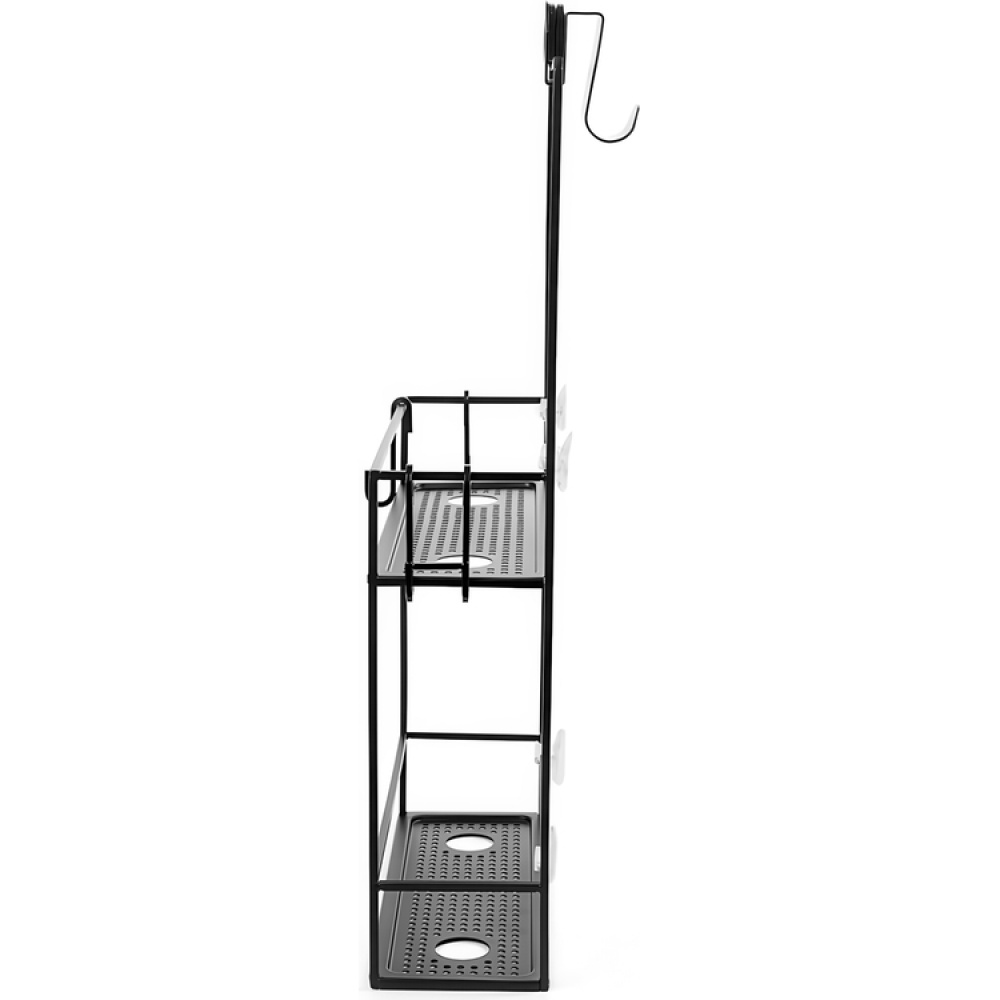 Shower basket in metal,