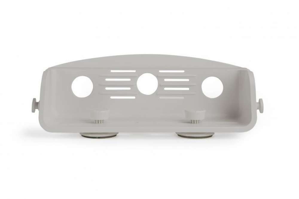 Shower basket with suction cups, FLEX GEL-LOCK, 10 x 33 x H 8 cm, Umbra, Grey in the group Storage / Bathroom storage / Bath and shower caddies at SmartaSaker.se (40523)