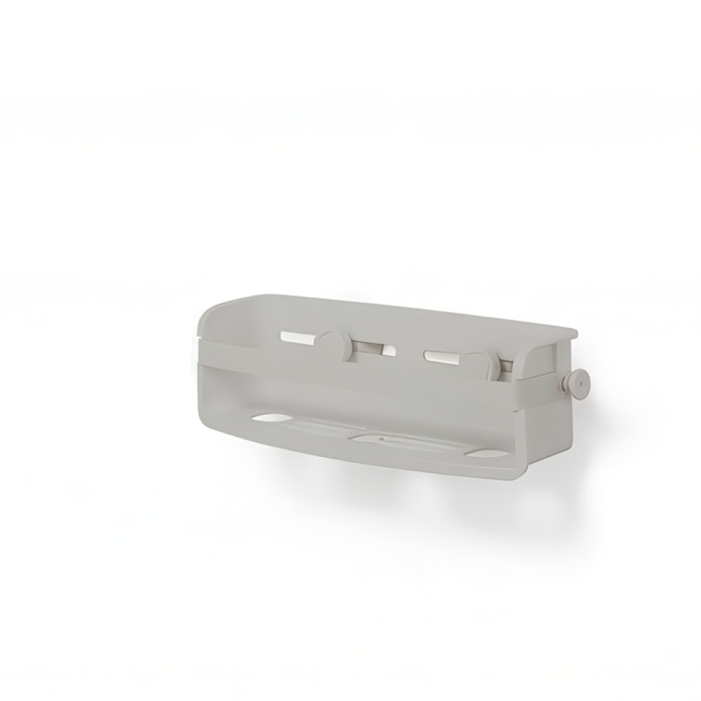 Shower basket with suction cups, FLEX GEL-LOCK, 10 x 33 x H 8 cm, Umbra, Grey in the group Storage / Bathroom storage at SmartaSaker.se (40523)