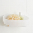 Shower Caddy, Adhesive, COMMAND, 30 x 11 x H12 cm, Frosted White Shower Caddy, Adhesive, COMMAND, 30 x 11 x H12 cm, Frosted White