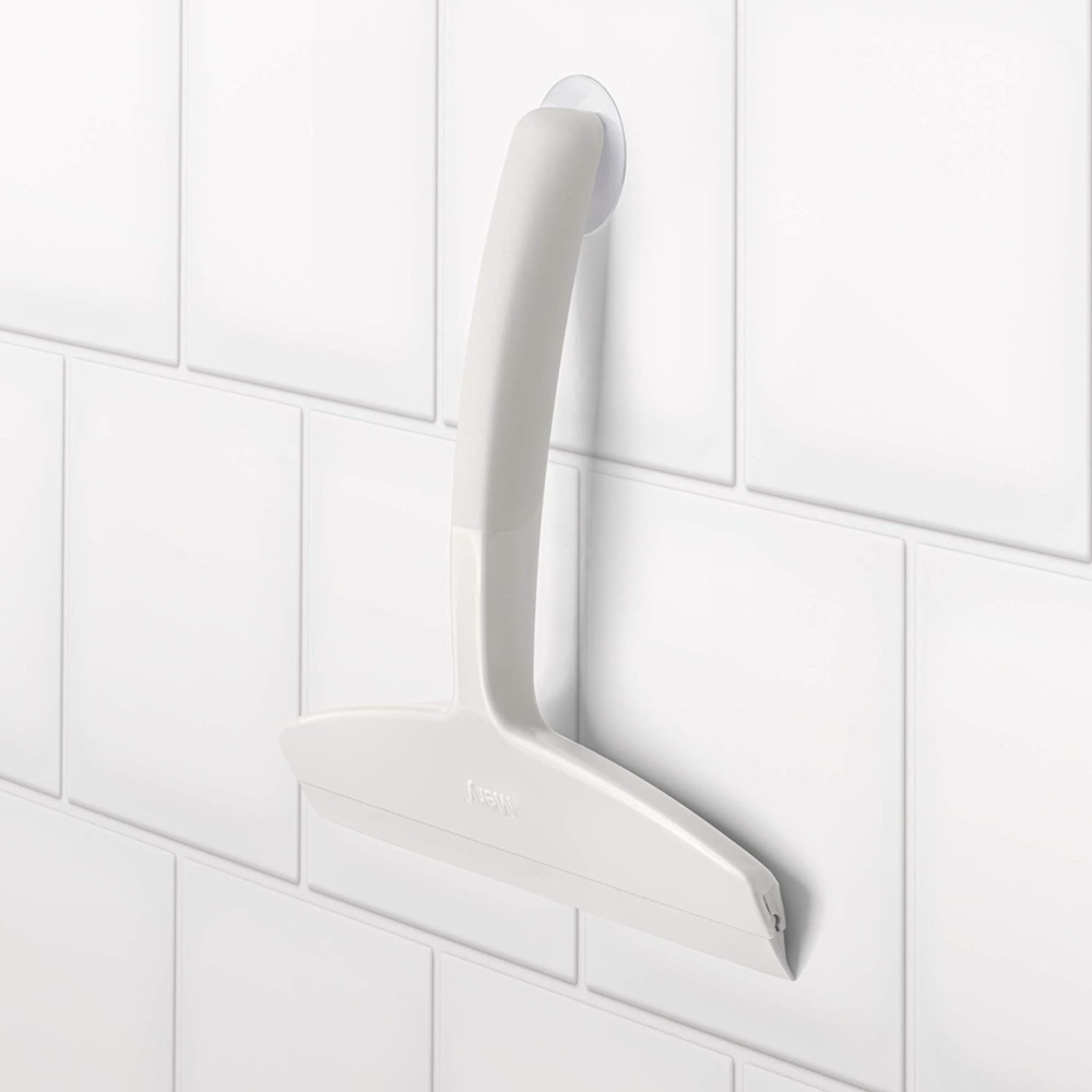Shower Squeegee with suction-cup, MERY, Light Grey in the group Storage / Cleaning and waste sorting at SmartaSaker.se (40529)