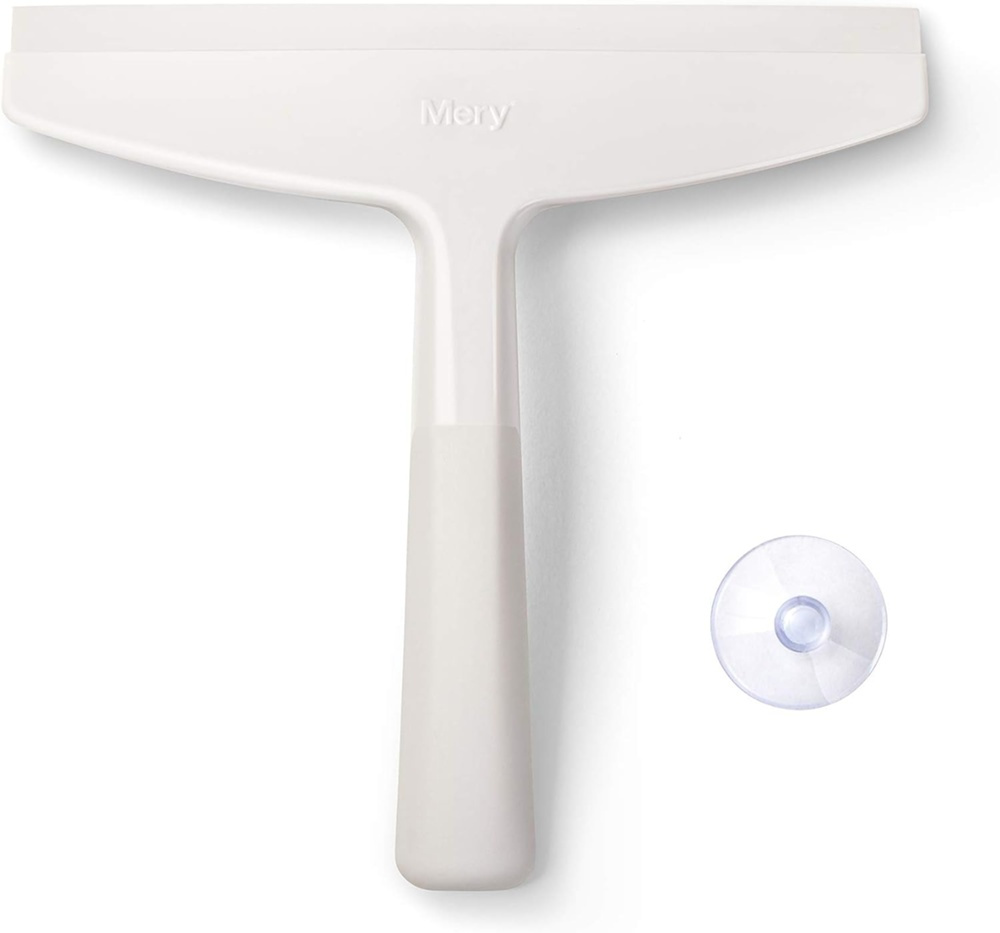 Shower Squeegee with suction-cup, MERY, Light Grey in the group Storage / Cleaning and waste sorting at SmartaSaker.se (40529)