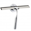 Squeegee with hooks, TERNI, 24,5 x H 16,5 cm, Chrome Squeegee with hooks, TERNI, 24,5 x H 16,5 cm, Chrome
