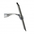 Squeegee with hooks, TERNI, 24,5 x H 16,5 cm, Chrome Squeegee with hooks, TERNI, 24,5 x H 16,5 cm, Chrome