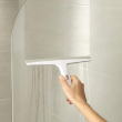 Shower Squeegee with suction-cup & hook, EASY-STORE SLIMLINE, Joseph Joseph, White Shower Squeegee with suction-cup & hook, EASY-STORE SLIMLINE, Joseph Joseph, White