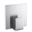 Hook, Self-adhesive, APPESO, 5,5 x H 5,8 cm, Zack, Brushed stainless steel Hook, Self-adhesive, APPESO, 5,5 x H 5,8 cm, Zack, Brushed stainless steel