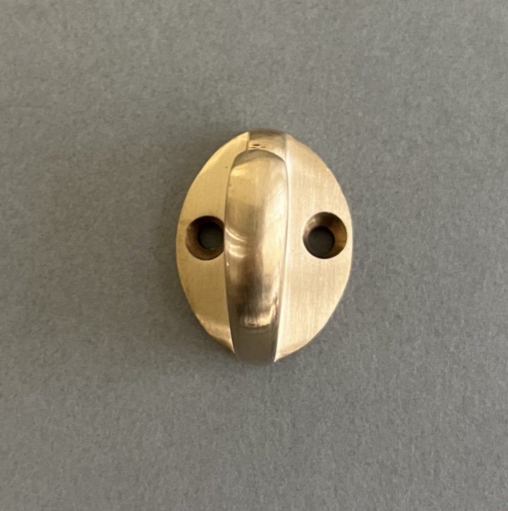 Hook, Mini, EXMEZ, Brushed Brass in the group Storage / Hallway storage / Hooks and hangers at SmartaSaker.se (40546)