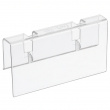 Labels Clips, 3 pieces, THE HOME EDIT BIN CLIPS, Transparent Labels Clips, 3 pieces, THE HOME EDIT BIN CLIPS, Transparent