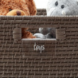 Labels Clips, 3 pieces, THE HOME EDIT BIN CLIPS, Transparent Labels Clips, 3 pieces, THE HOME EDIT BIN CLIPS, Transparent